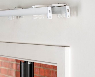 Double curtain track only